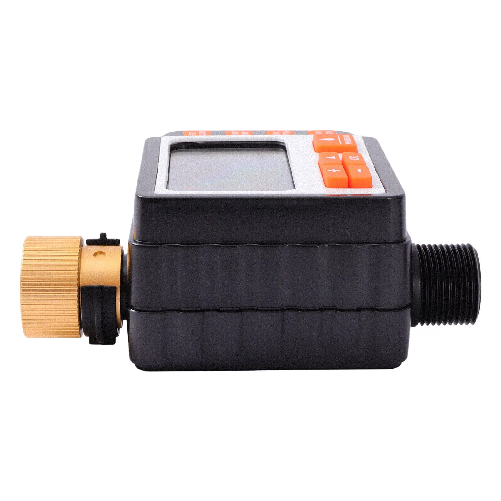 Miumaeov Water Timer 1-Outlet Programmable Hose Faucet Smart Timer Automatic Watering System Outdoor Controller Timer LCD Display for Irrigation