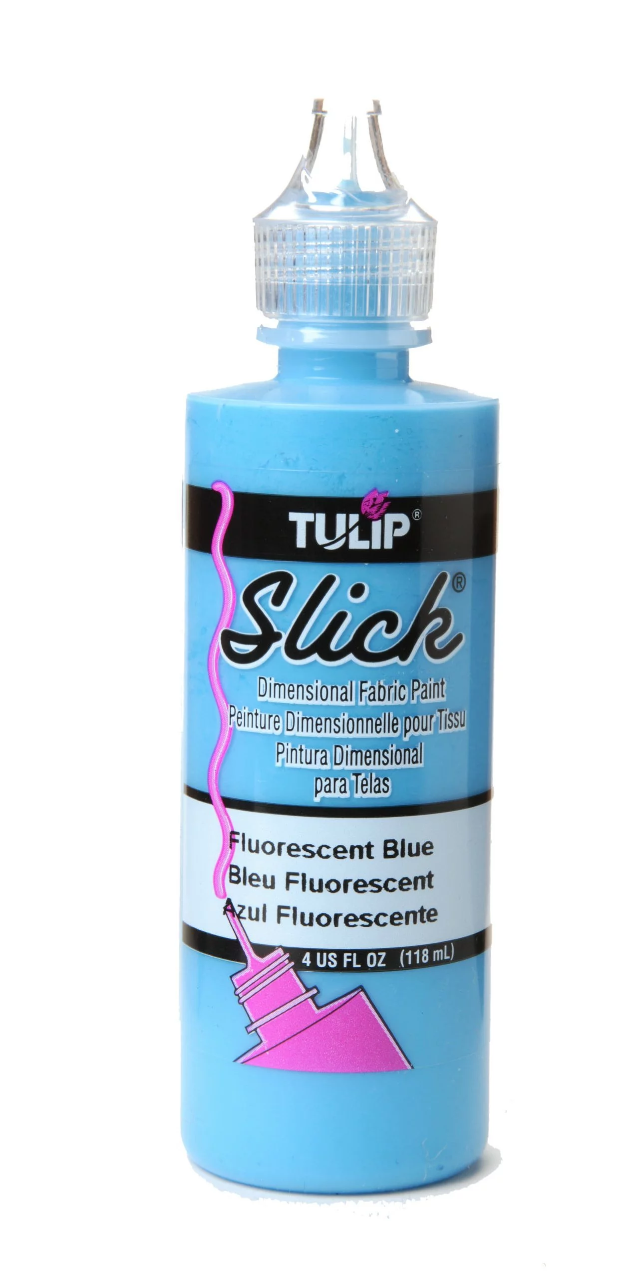 Tulip Slick Brown Dimensional Fabric Paint, 4 fl oz