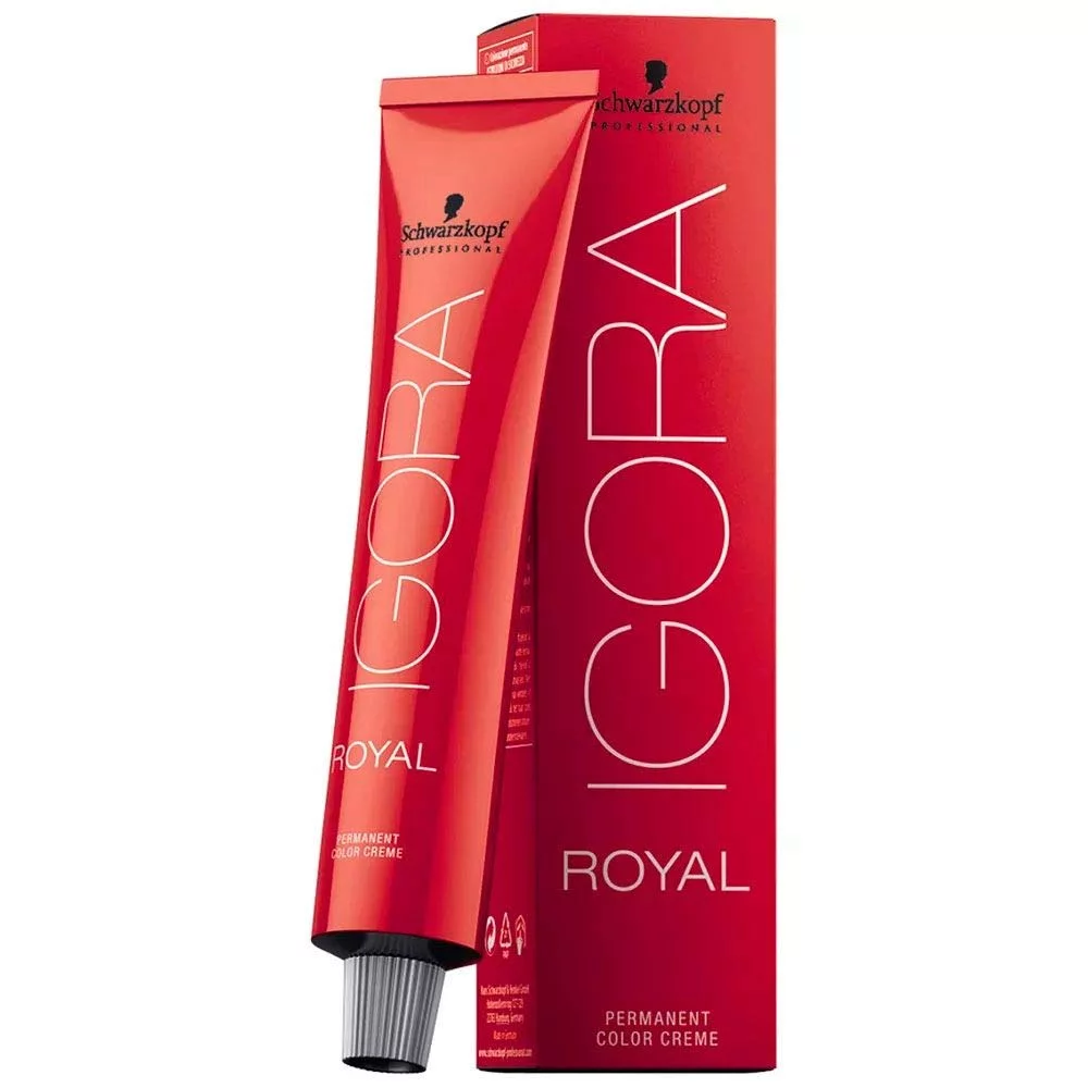 Schwarzkopf Igora Royal Permanent Color 2.1oz, Choose Your Shade ( Shade:9-1 (C9) Extra Light Ash Blonde;)