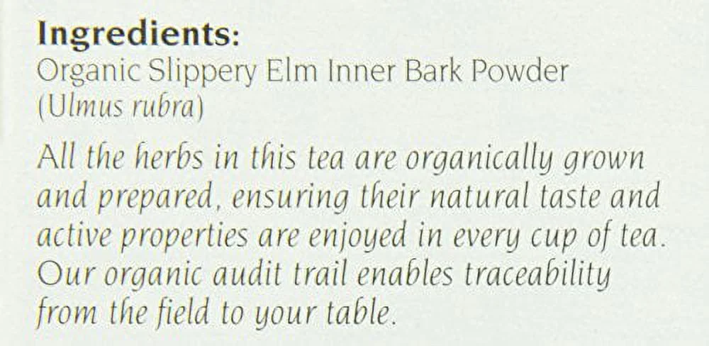Celebration Herbals Slippery Elm Bark Powder Bulk Tea Caffeine Free 40 g