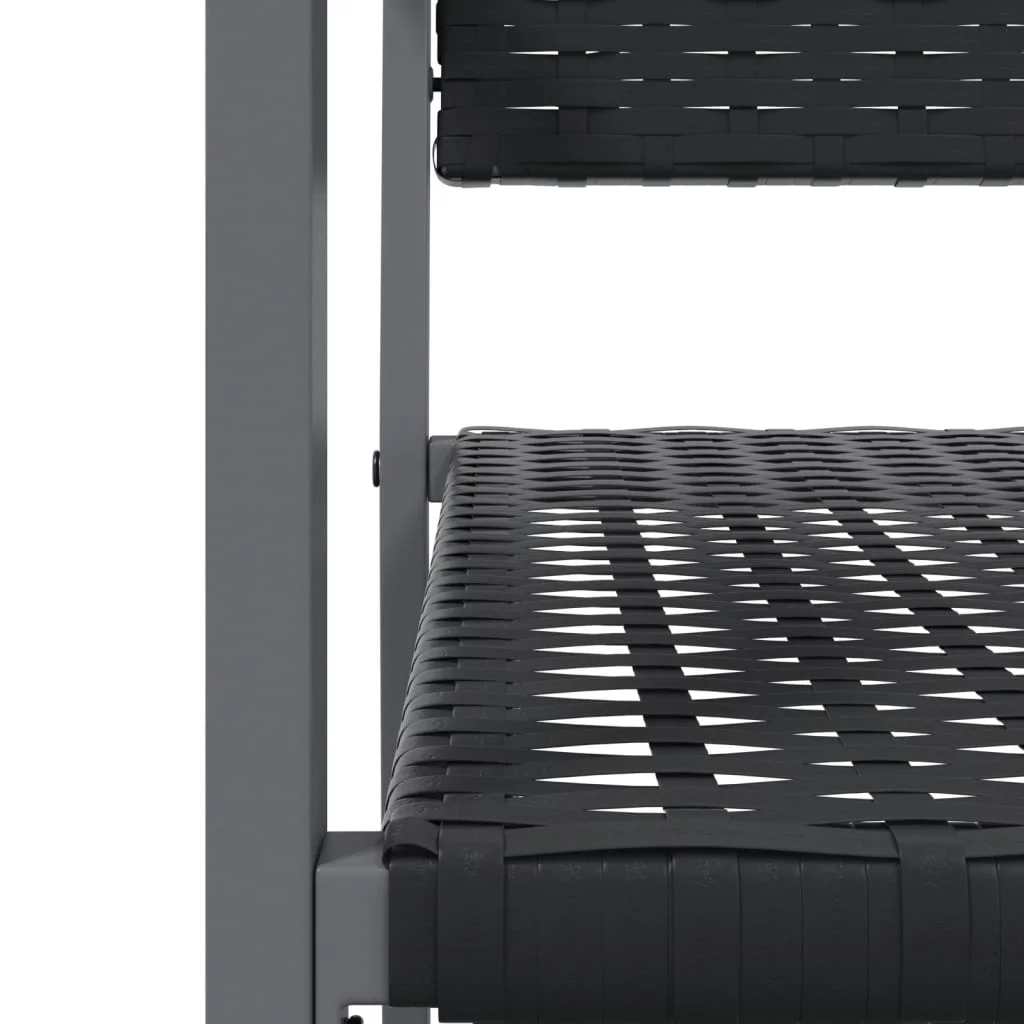 Aibecy Patio Chairs 2 pcs Black 21.3