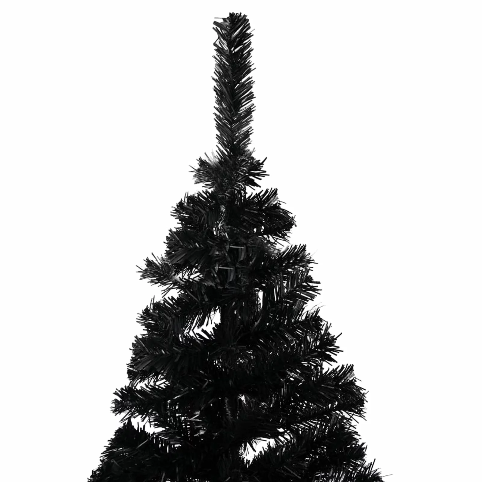 Artificial Christmas Tree with Stand Black 59.1