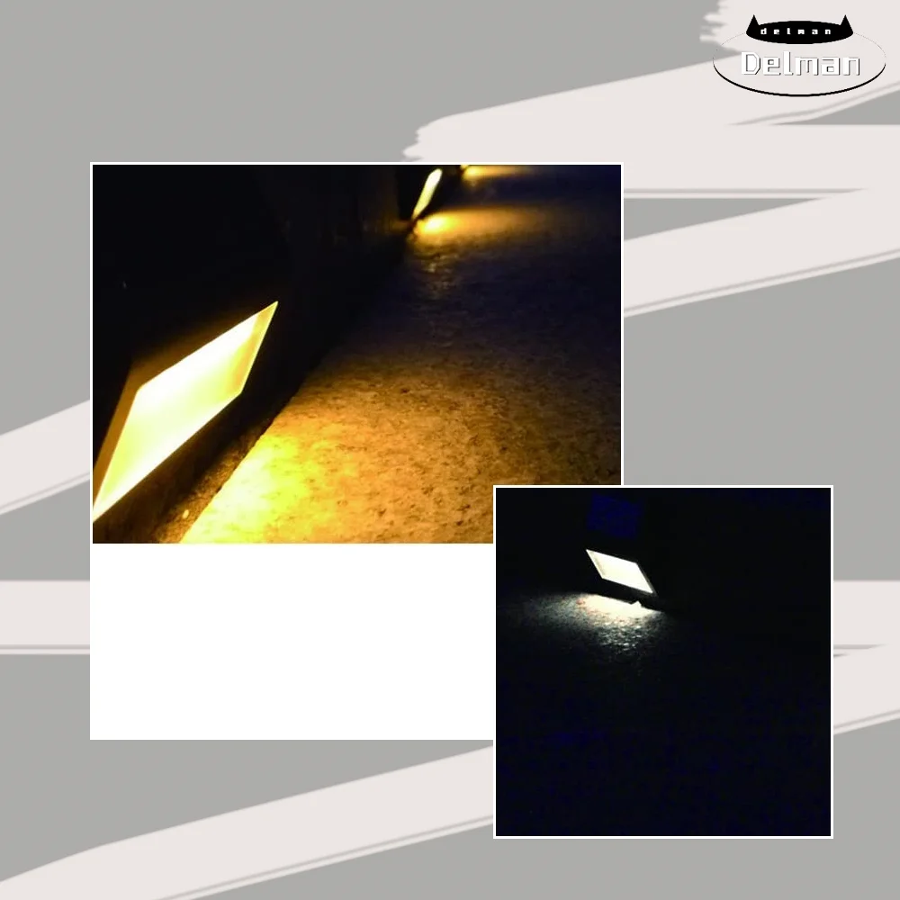 Waterproof Solar Powered Deck Step Lights (4 Pack)