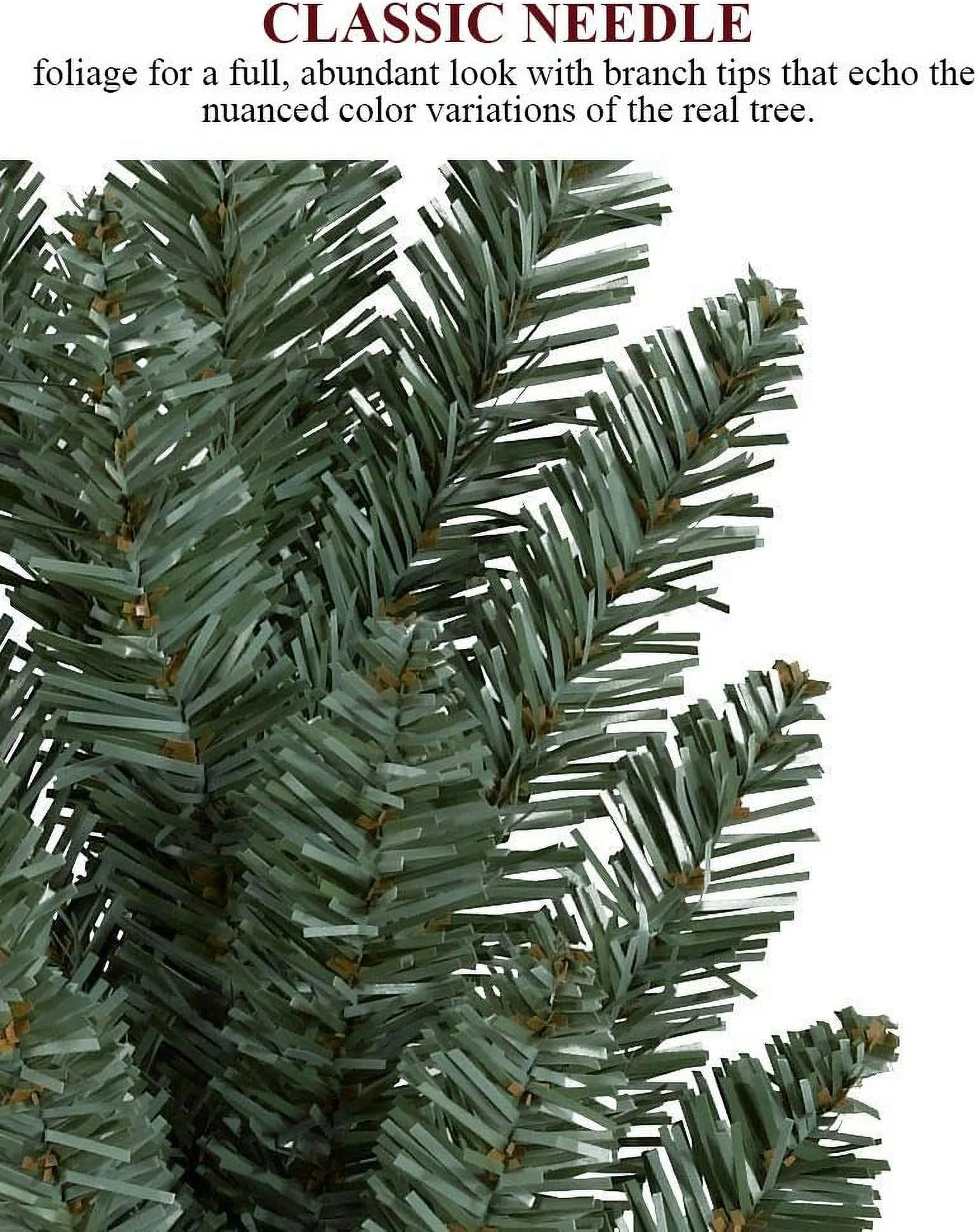 6Ft Unlit Classic Blue Spruce Artificial Christmas Tree
