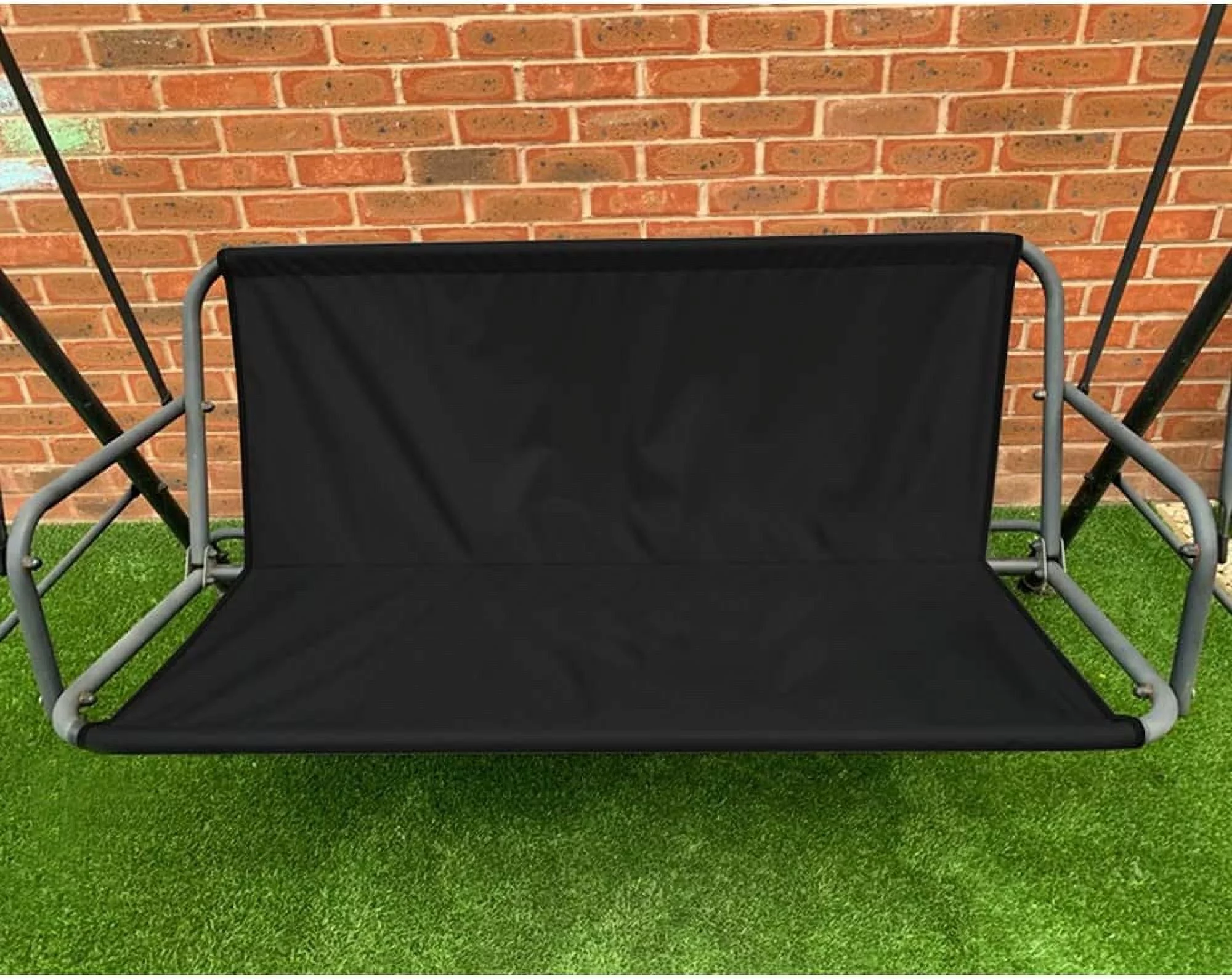 2/3 Seat Patio Swing Cover Chair Bench Replacement Cover for Swing Seat Waterproof Heavy Duty Swing Seat Cover
