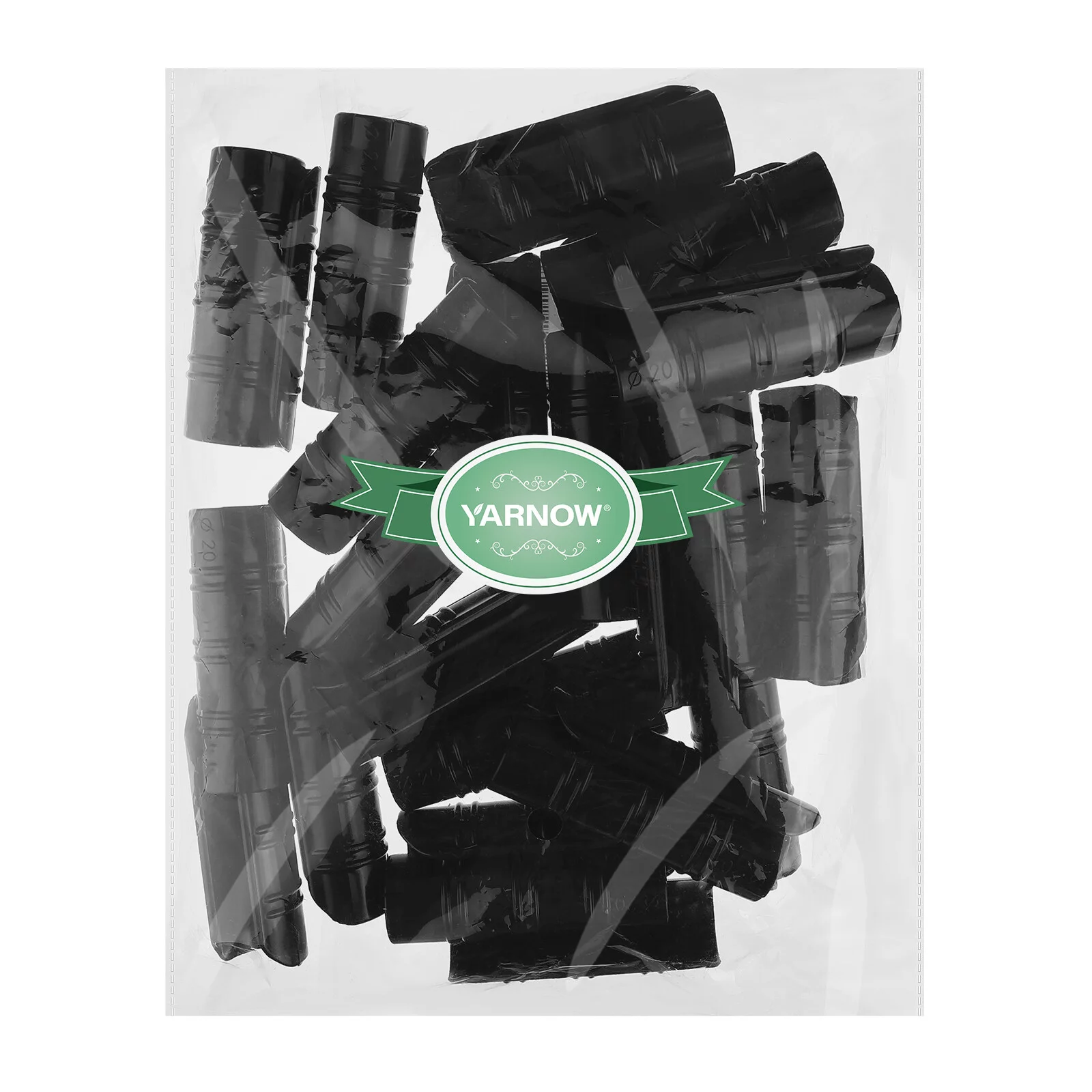 Greenhouse Film Card High Strength Frame Tube Clamp Black Garden 30 Pcs