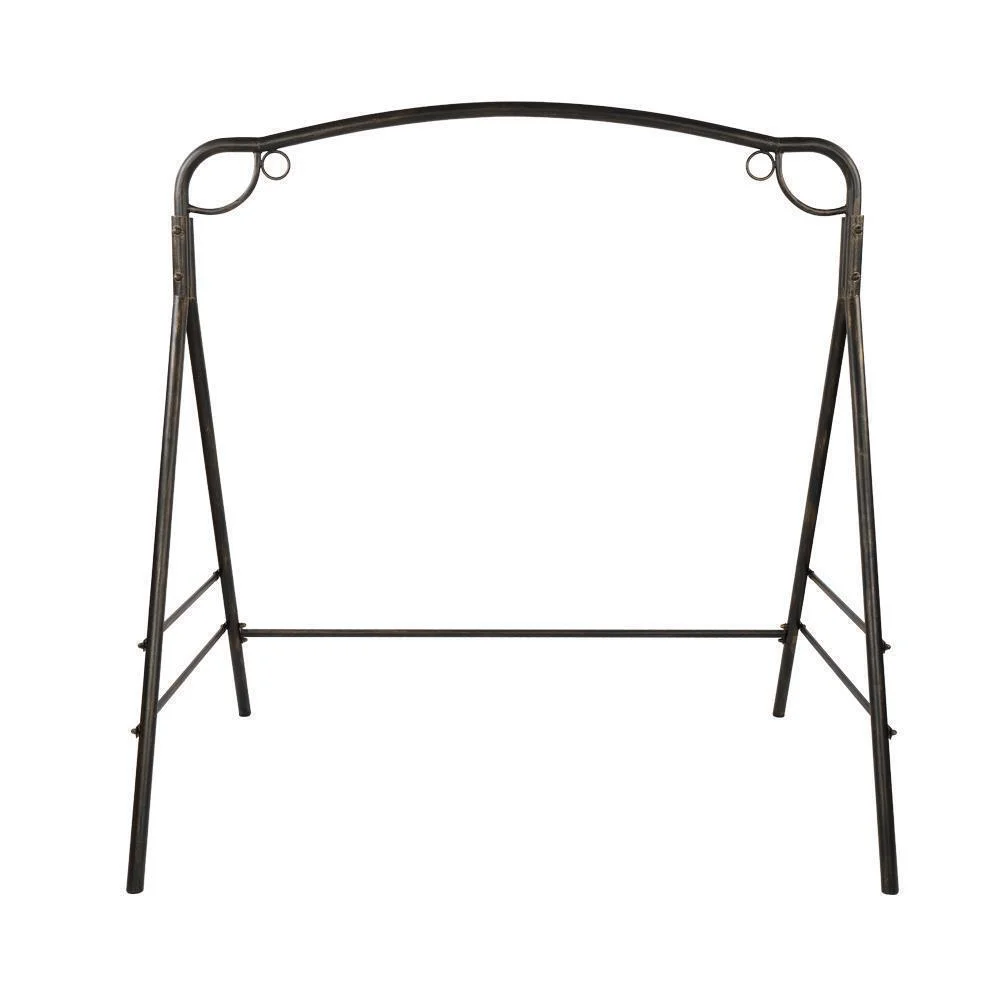New Swing Frame Metal A Frame Swing Set Heavy Duty Metal Swing Stand US SHIP