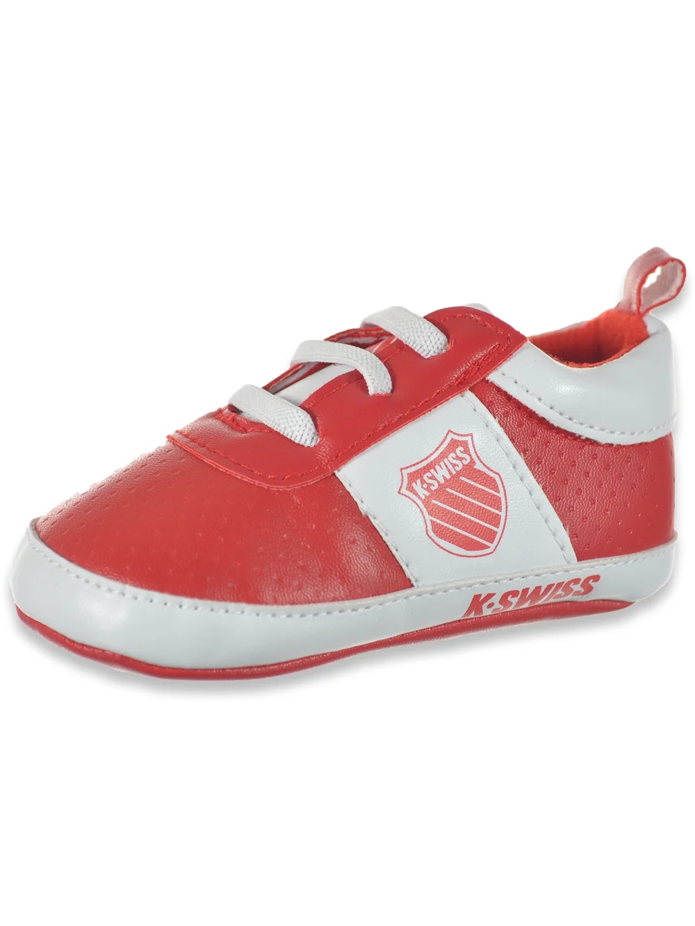 K-Swiss Baby Boys' Sneakers Booties - red, 3 - 6 months (Newborn)