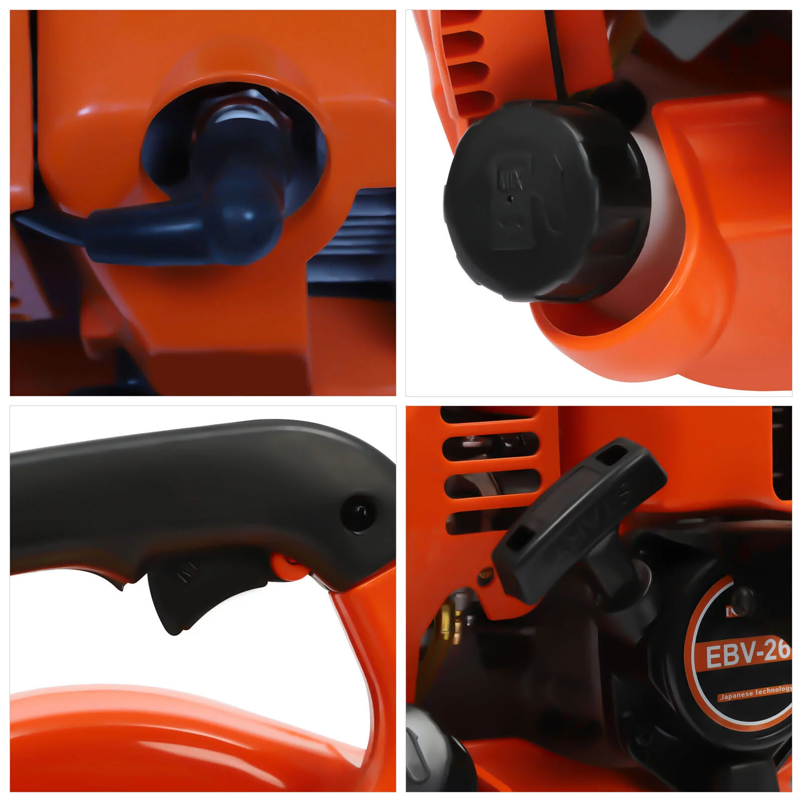 SHZICMY Commercial Gas Leaf Blower 7000rpm Gas-powered Handheld Blower 2-Strokes