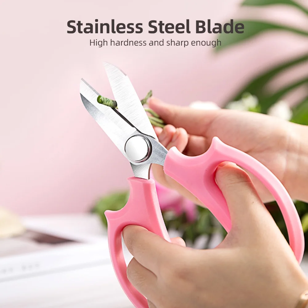 Flower Scissors,Plant Scissors All 5 Piece Floral Shears Plant Flower Scissors Piece Er Scissors Stainless Steel Floral Scissors Stainless Steel Shears Tools Shears All Purpose Shears Lanru