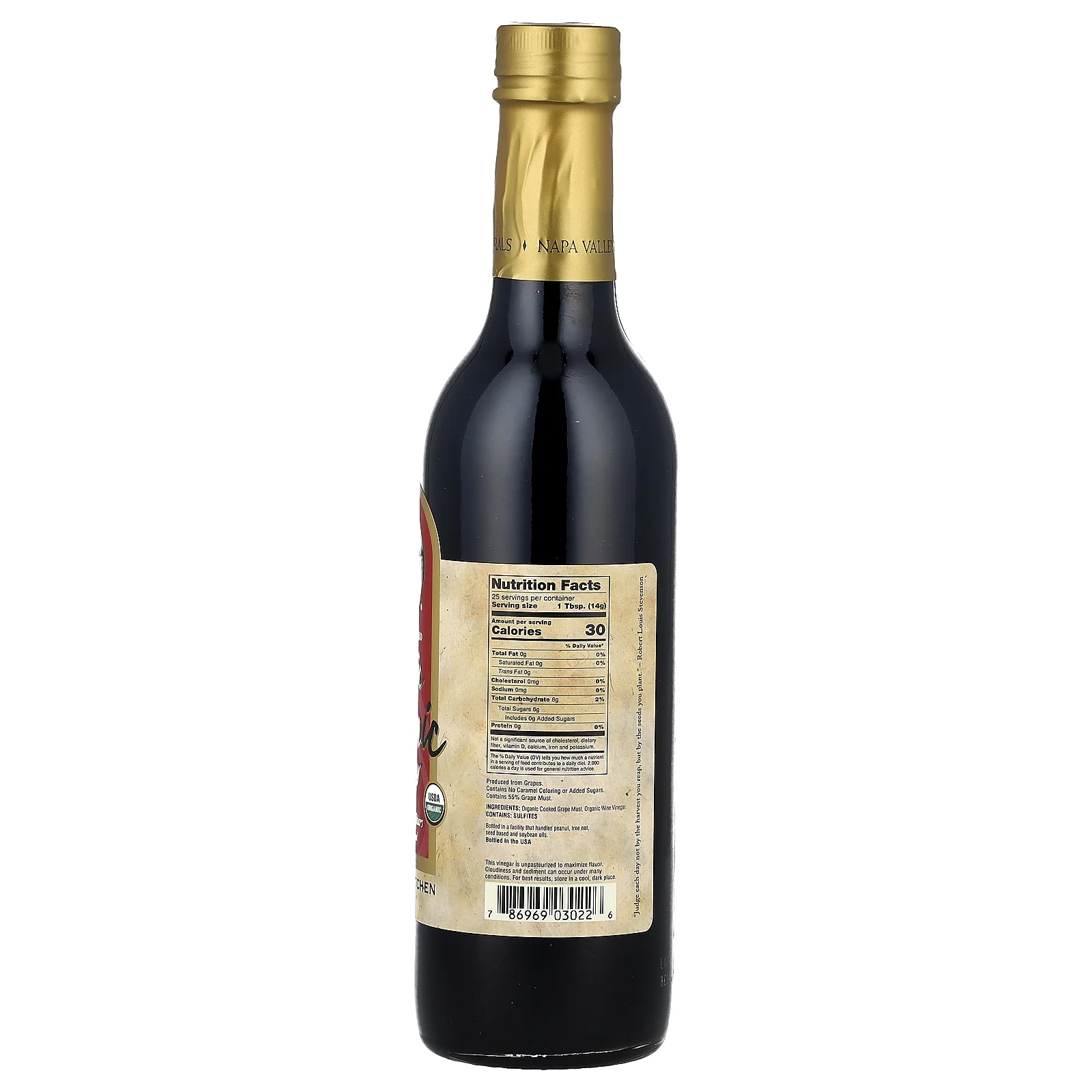 Napa Valley Naturals Private Reserve 12 Star Organic Balsamic Vinegar, 12.7 fl oz