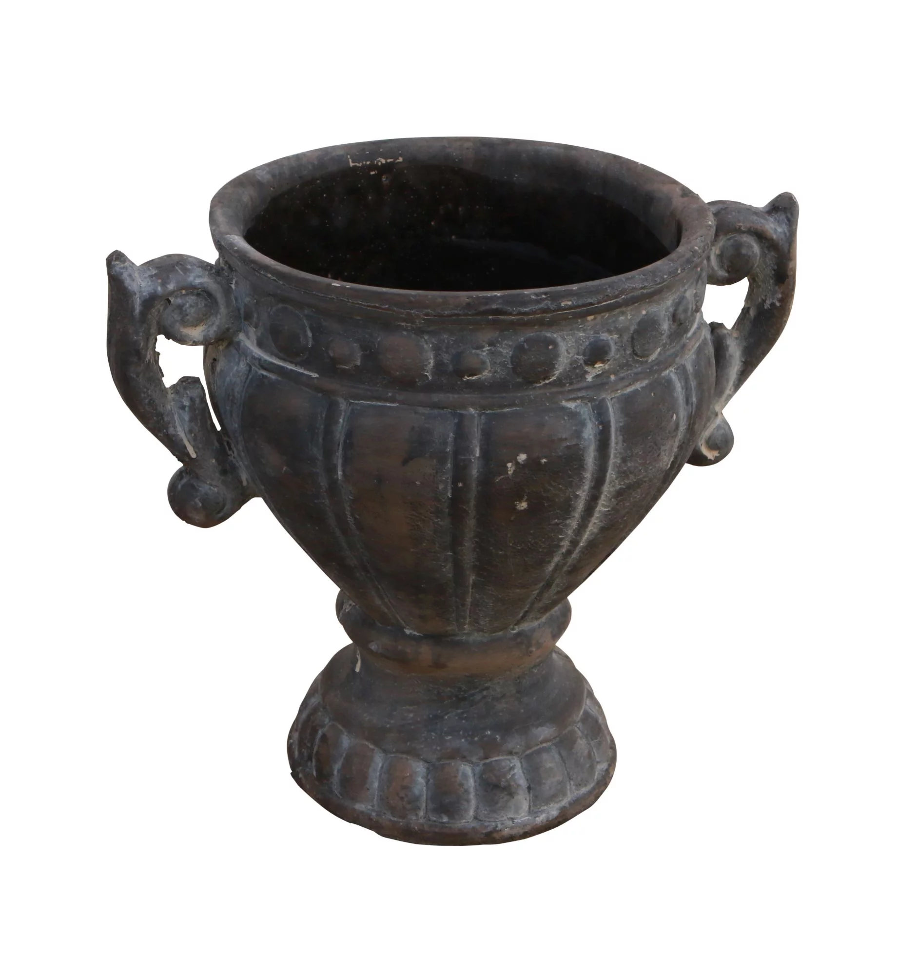 Cheungs 5102 5.75 lbs Cement Pot with Side Handles