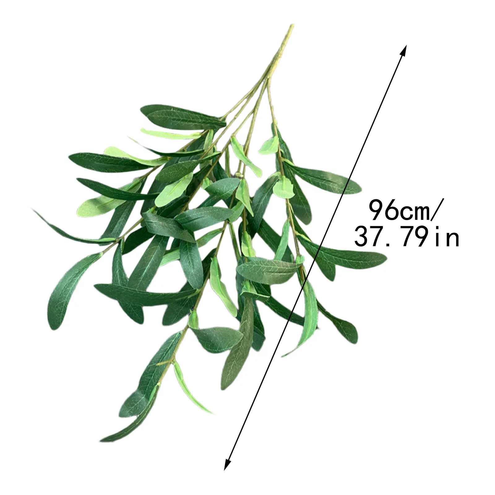 Artificial Flowers Roses 3PC Artificial Leaf Bush Home Office Garden Flower Wedding Decor Greenery Branches Stems Artificial For Home Party Decoration