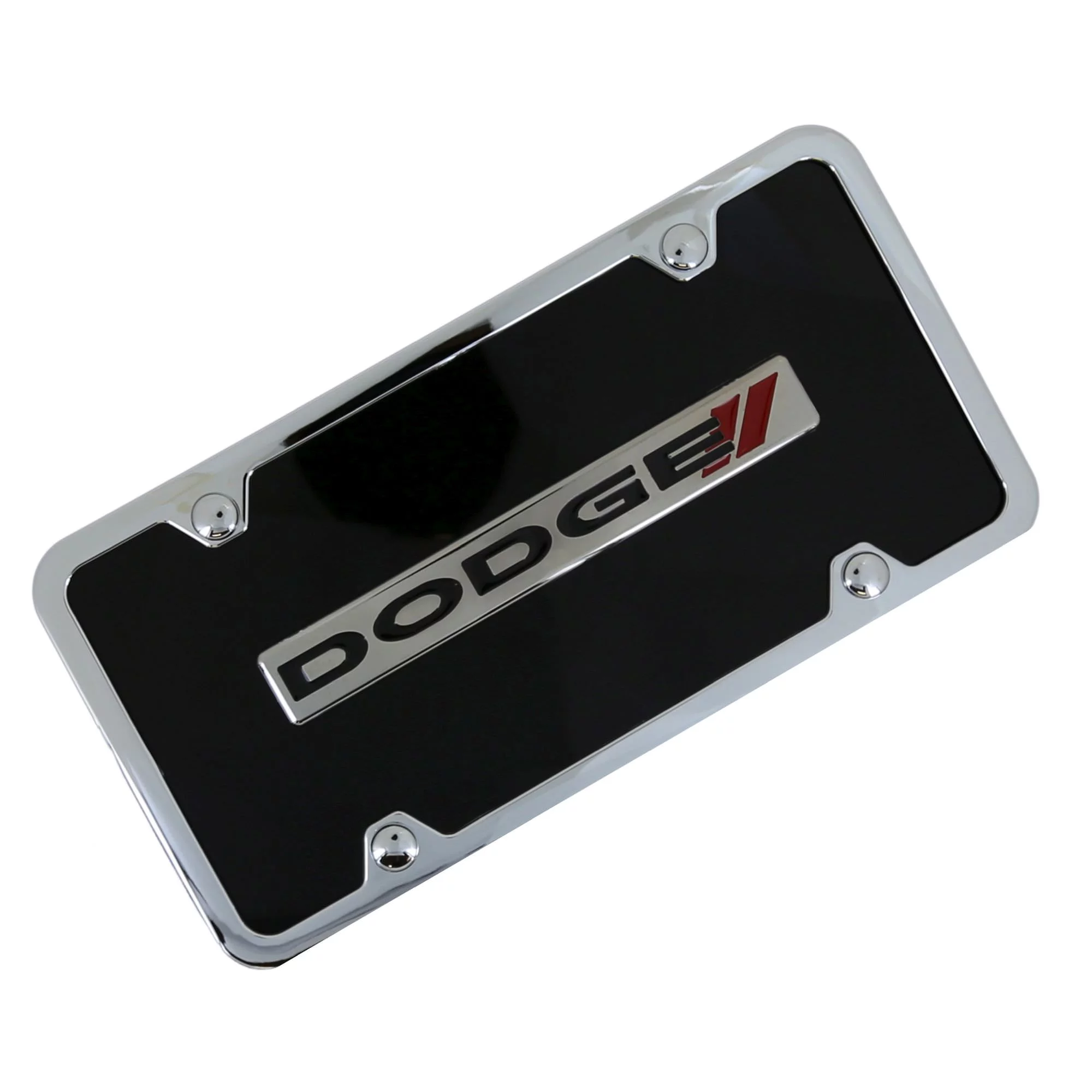 Au-TOMOTIVE GOLD Dodge Stripe Chrome/Black Acrylic Kit