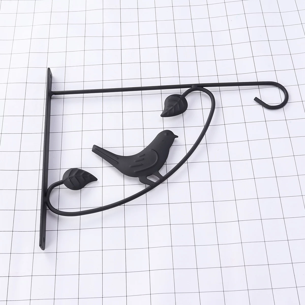 NUOLUX Brackets Flower Box Planterwall Railing Pot Hanging Balcony Hooks Iron Retro Holder Rail Rack Plants Stand Window