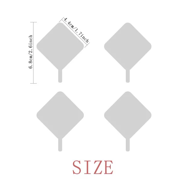 Vegetable Beans Green Delicious UU Adhesive Wall Hooks Hanging Self Sticky