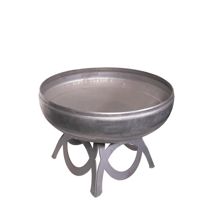 Ohio Flame OF42LTY-CB 42 dia. Liberty Natural Steel Curved Base Fire Pit