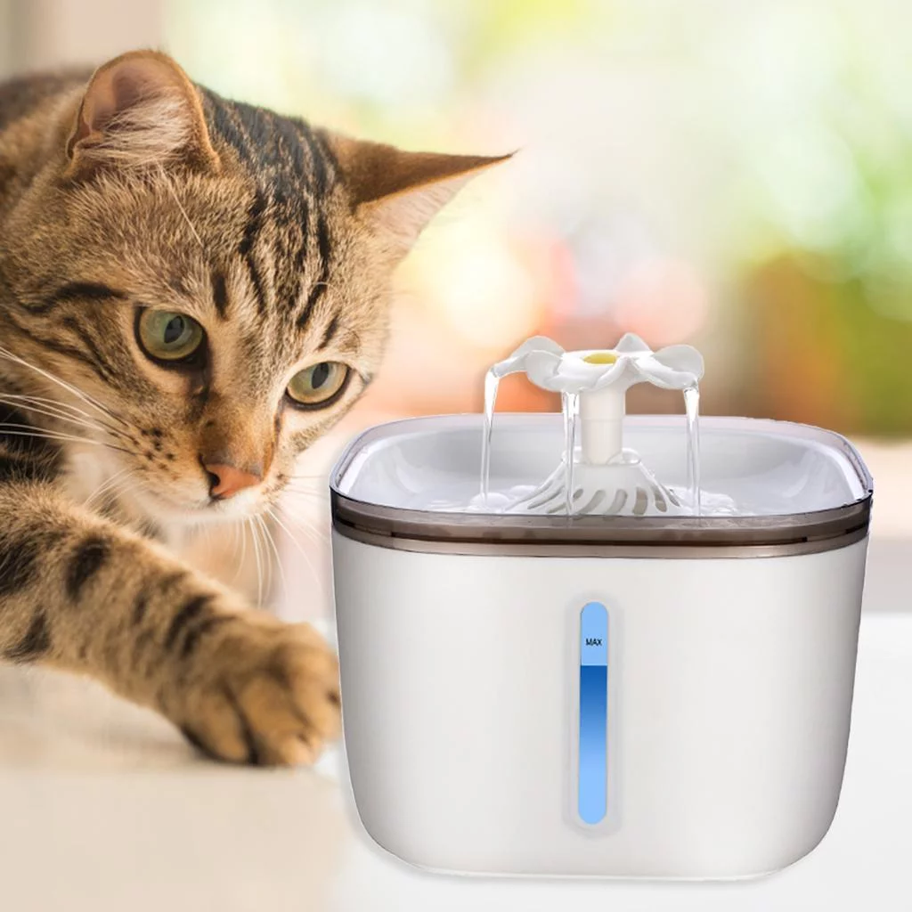 70oz / 2.0L pet animal fountain, Automatic Cat Water Dispenser with , for Cats, Dogs, Various Pets - Water Fountain