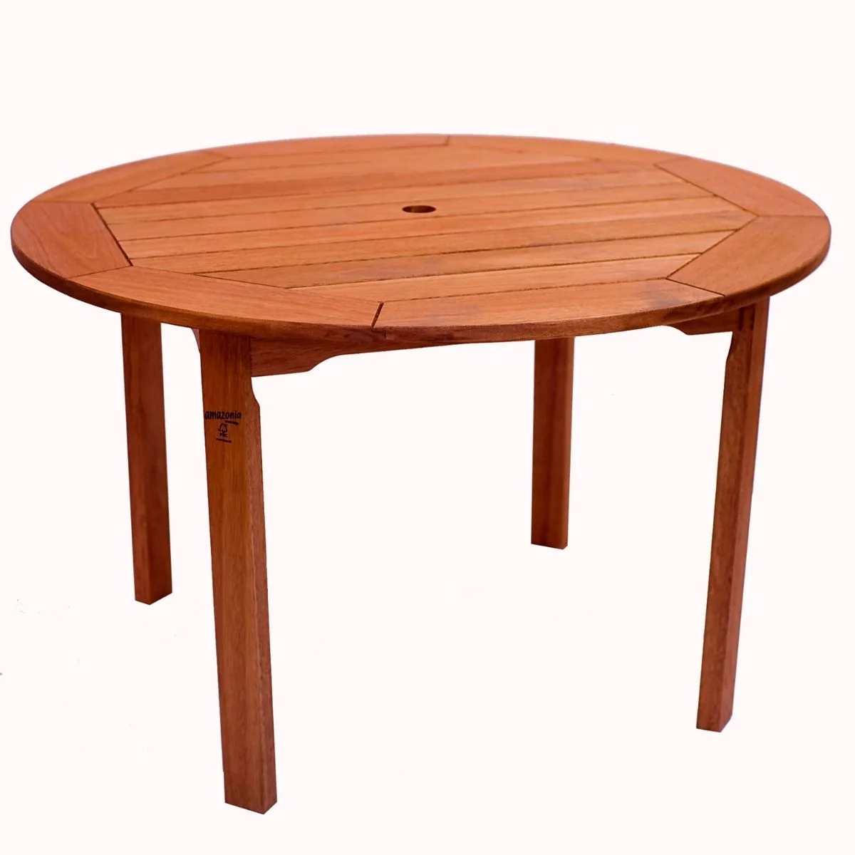 Shaftsbury 5 Pieces Solid Wood 100% FSC Certified Round Outdoor Dining Set