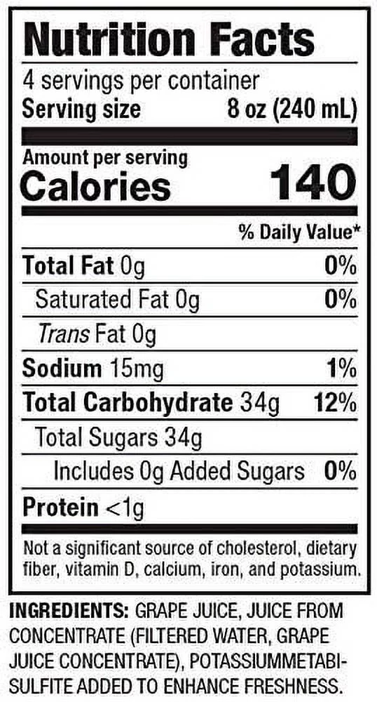 Kedem 32oz Concord Grape Juice 2 Pack