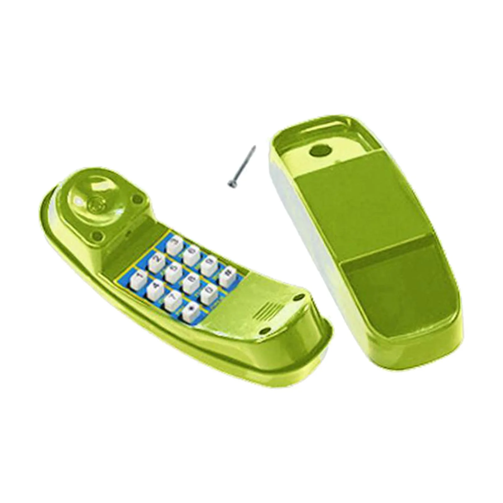 DOLITY Playground Swing Set Telephone Toy Pretend Play Numeric Key Telephone Tree House