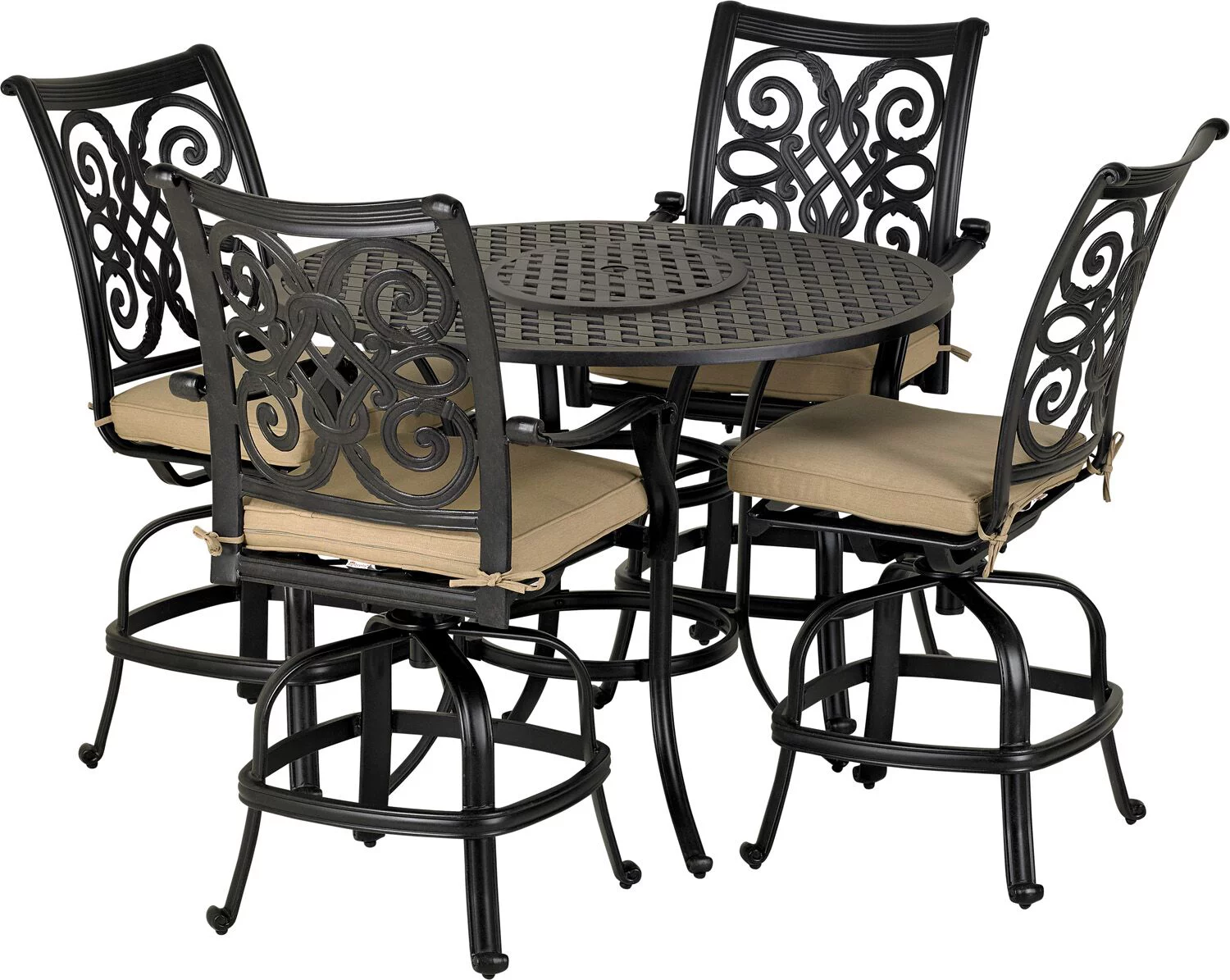 Patio Resort Lifestyles  Venice Counter Set - 5 Piece
