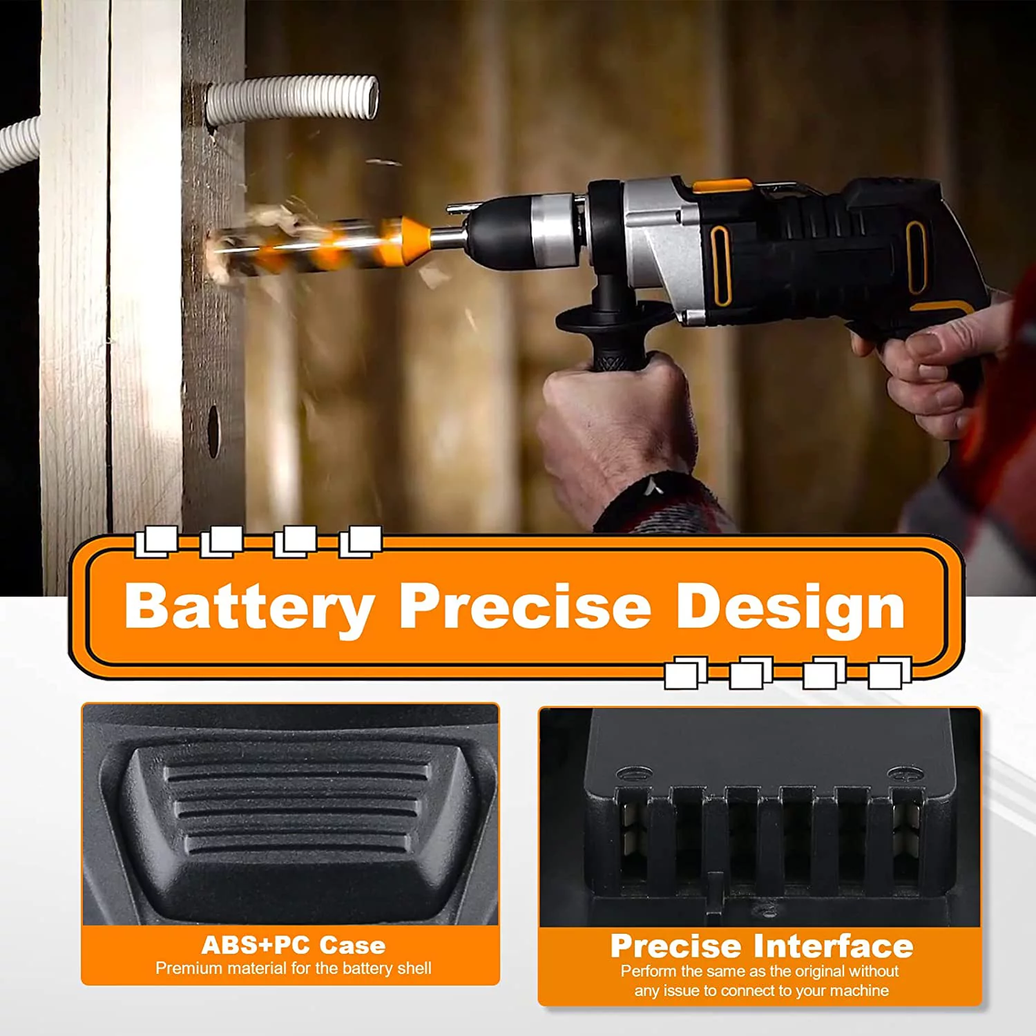 WA3525 4000mAh 20V MAX Battery for Worx 20 Volt Lithium Battery WA3525 WA3520 WA3575 WX550L WG629 WG547 WG545 WG801