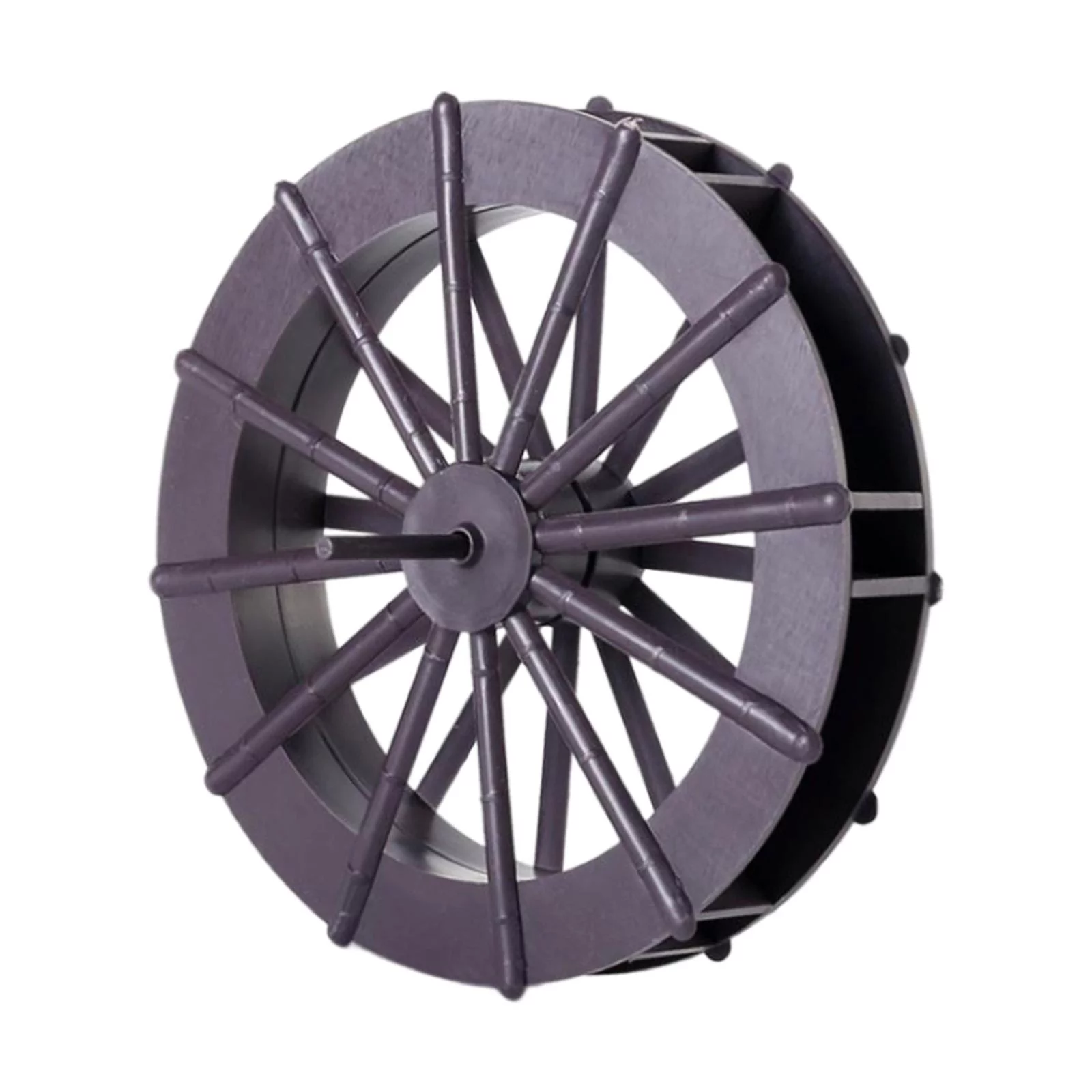 CUTICATE 4X Water Fountain Rotation Wheel DIY Water Wheel Model Fountain Feng Shui Wheel