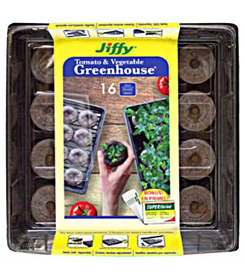 Ferry Morse J616GS Jiffy J616st-11 Seed Starter Kit, 16-Piece