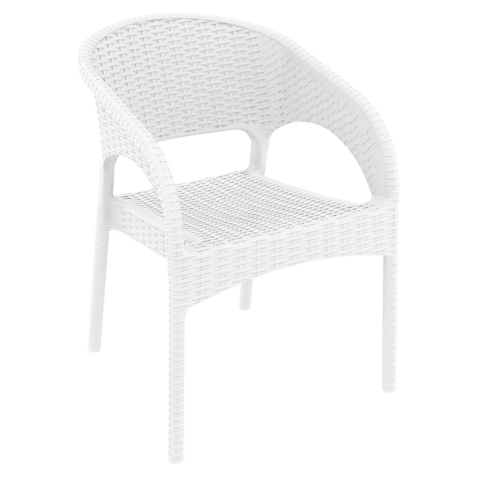 Compamia Panama 3 Piece Patio Conversation Set in Brown