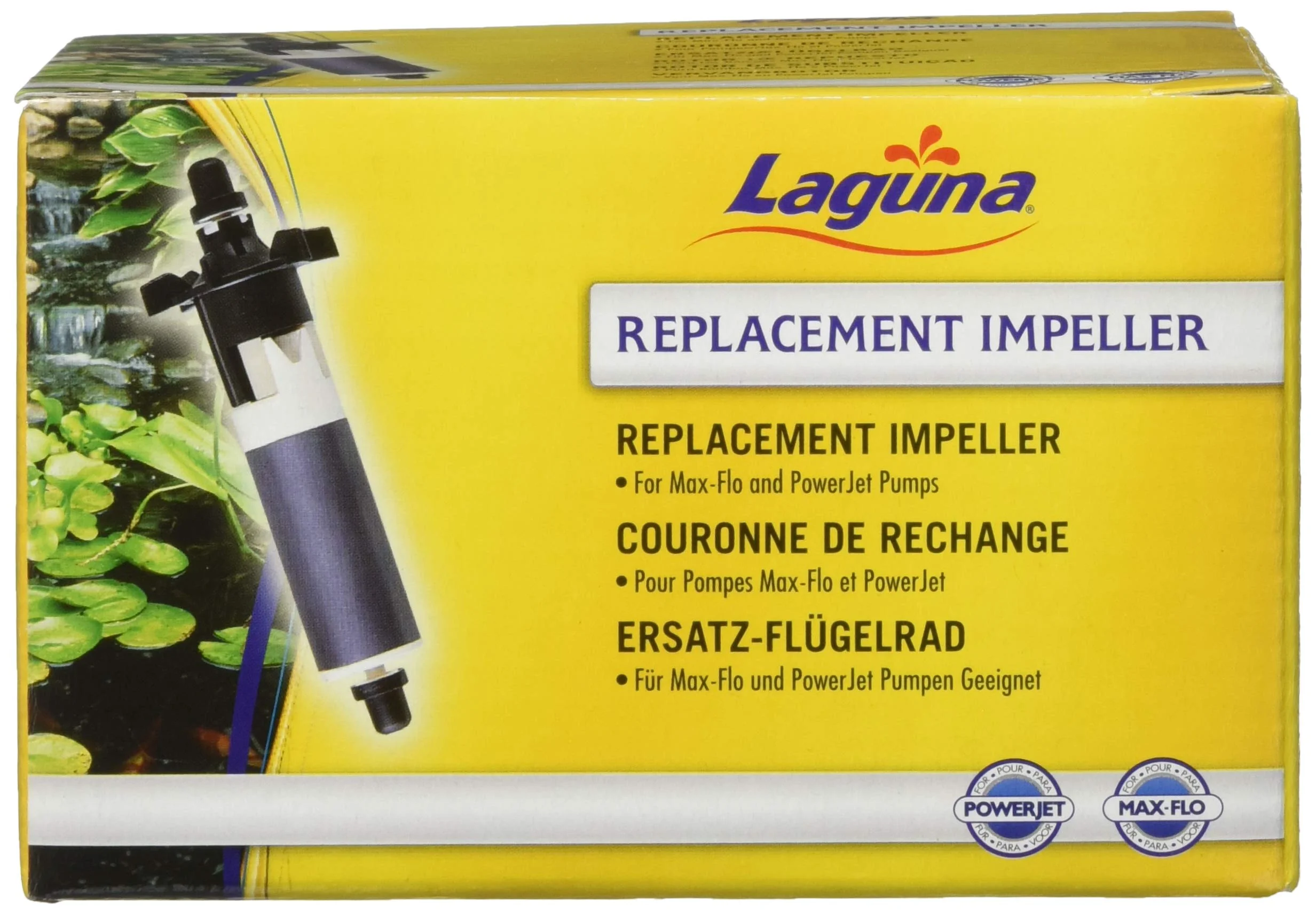 Laguna Impeller Assembly for PowerJet 900 Pump, the Max Flo 900 Pump, Water Garden Original 2000 Pond Pump and the PowerJet Original 2000 Pump
