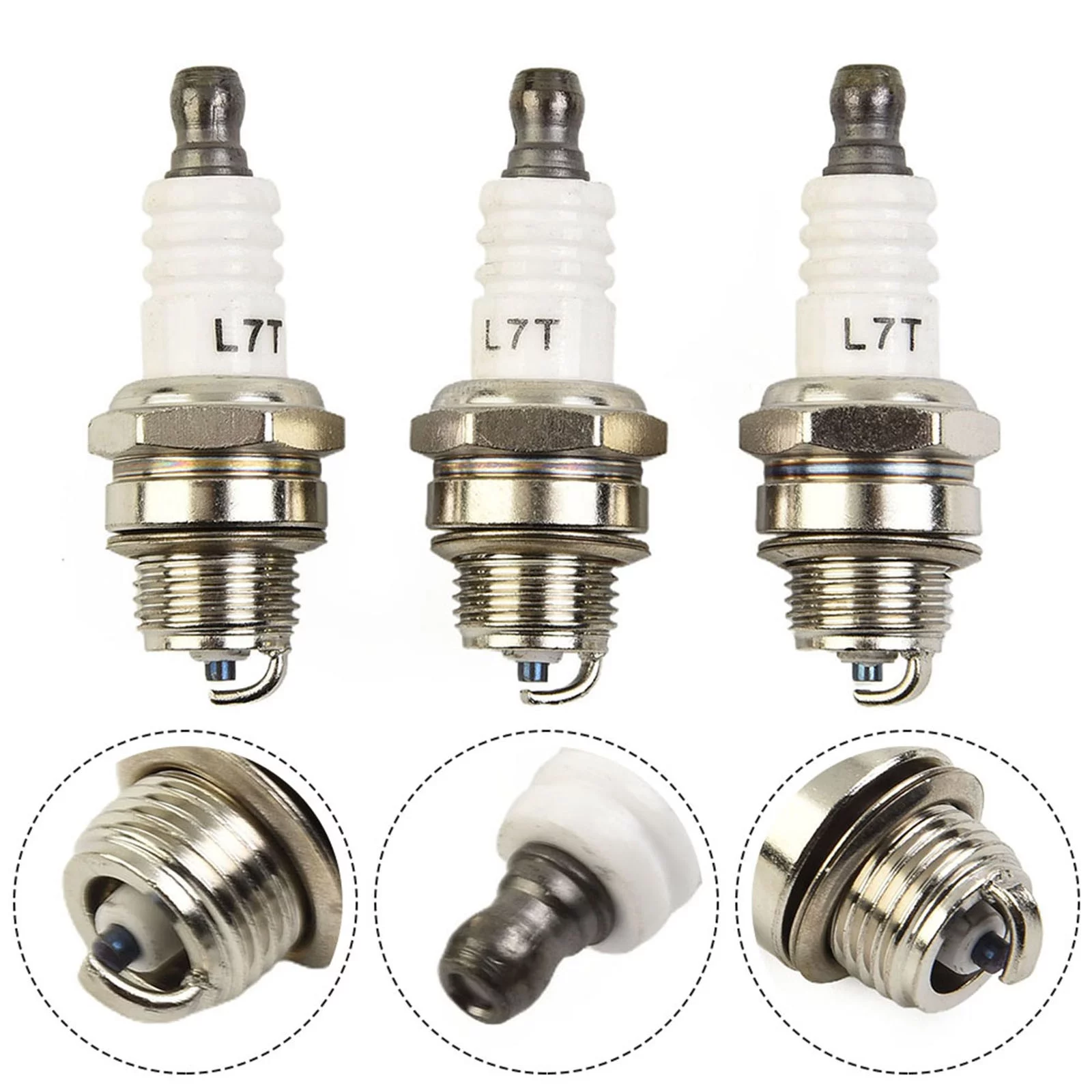 Spark Plug Replaces For for STIHL 4007000 forDolmar 965603021 for Bosch WSR6F