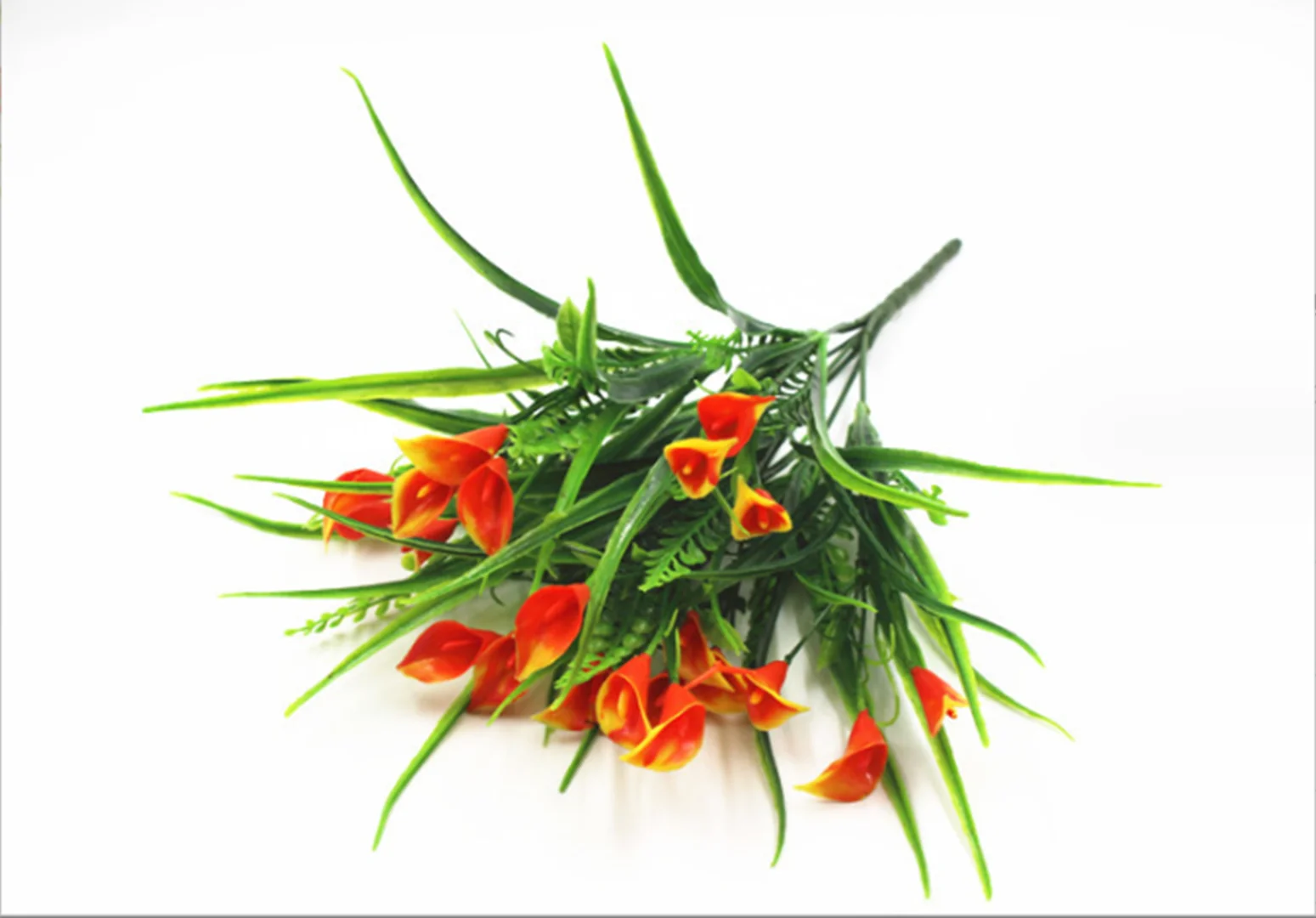 Nvzi-a 6pcs Calla Lily Flower Artificial Flowers, Fake flowers, Flores Artificiales Para, Wedding Decor