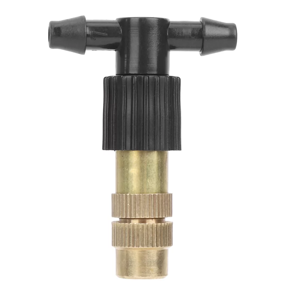 Heaveant Irrigation Nozzle, 10Pcs Adjustable Brass Spray Sprinkler Heads Misting Watering Irrigation Nozzle