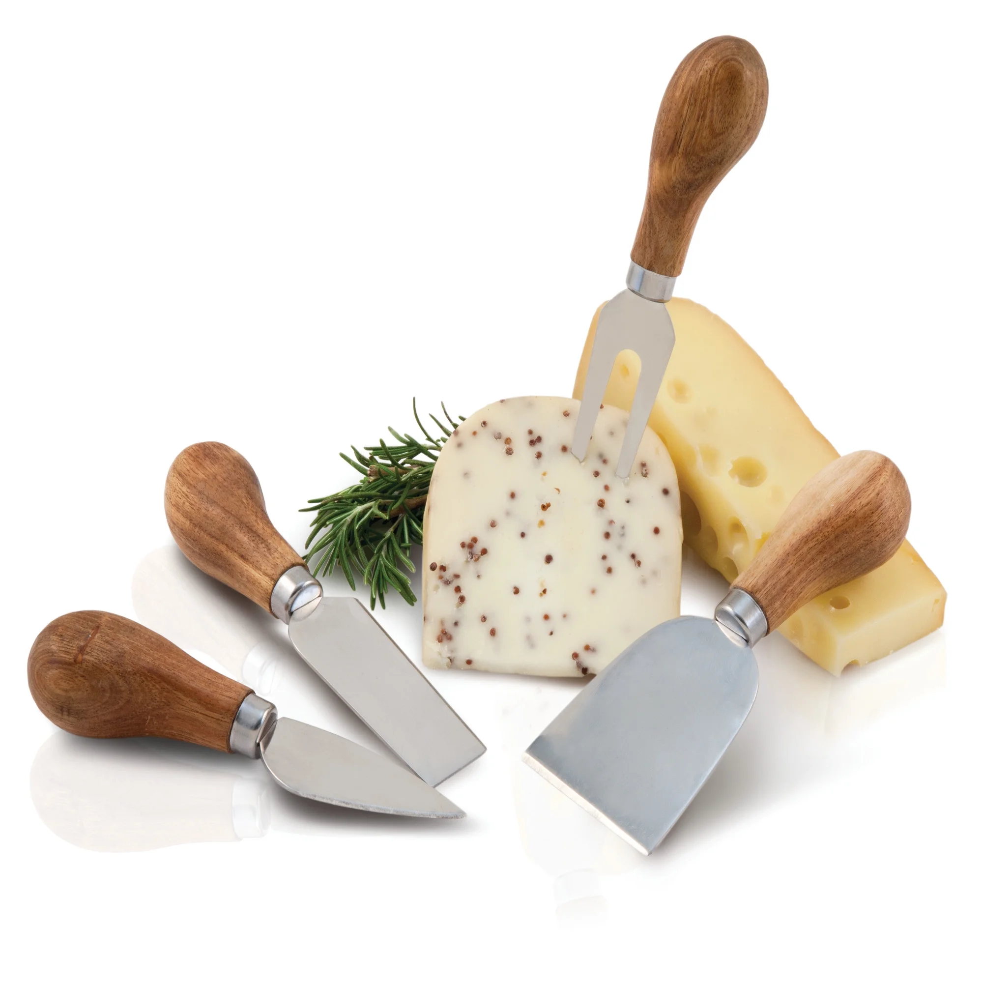 Rustic Farmhouse Gourmet Cheese Knives and Serving Tools by Twine