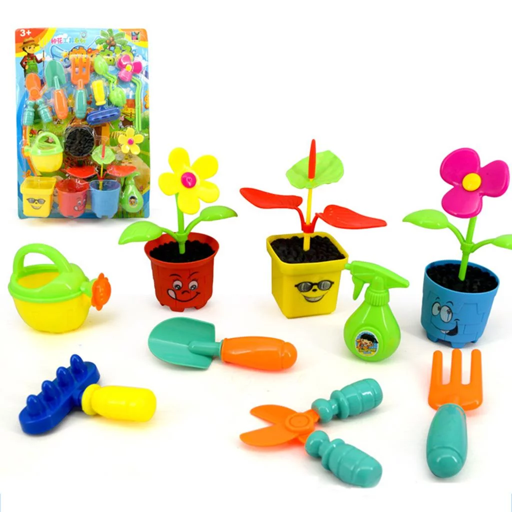 Set Of Tools For Gardening Planting Flowers For Babies And Children With Role Playing Accessories