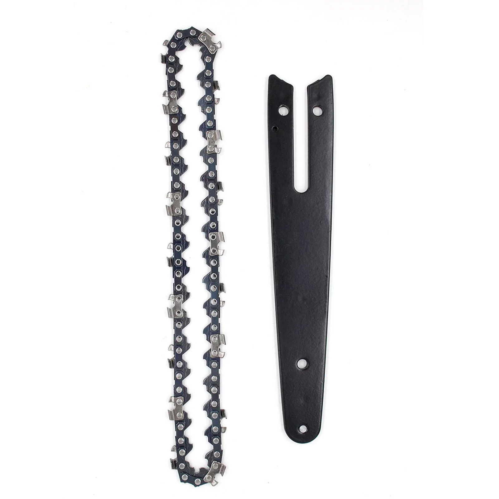 1 Set Sharp Chains and Guides Set Steel Handheld Electric Pruning Power Upgraded Durable Cutting Tree ,