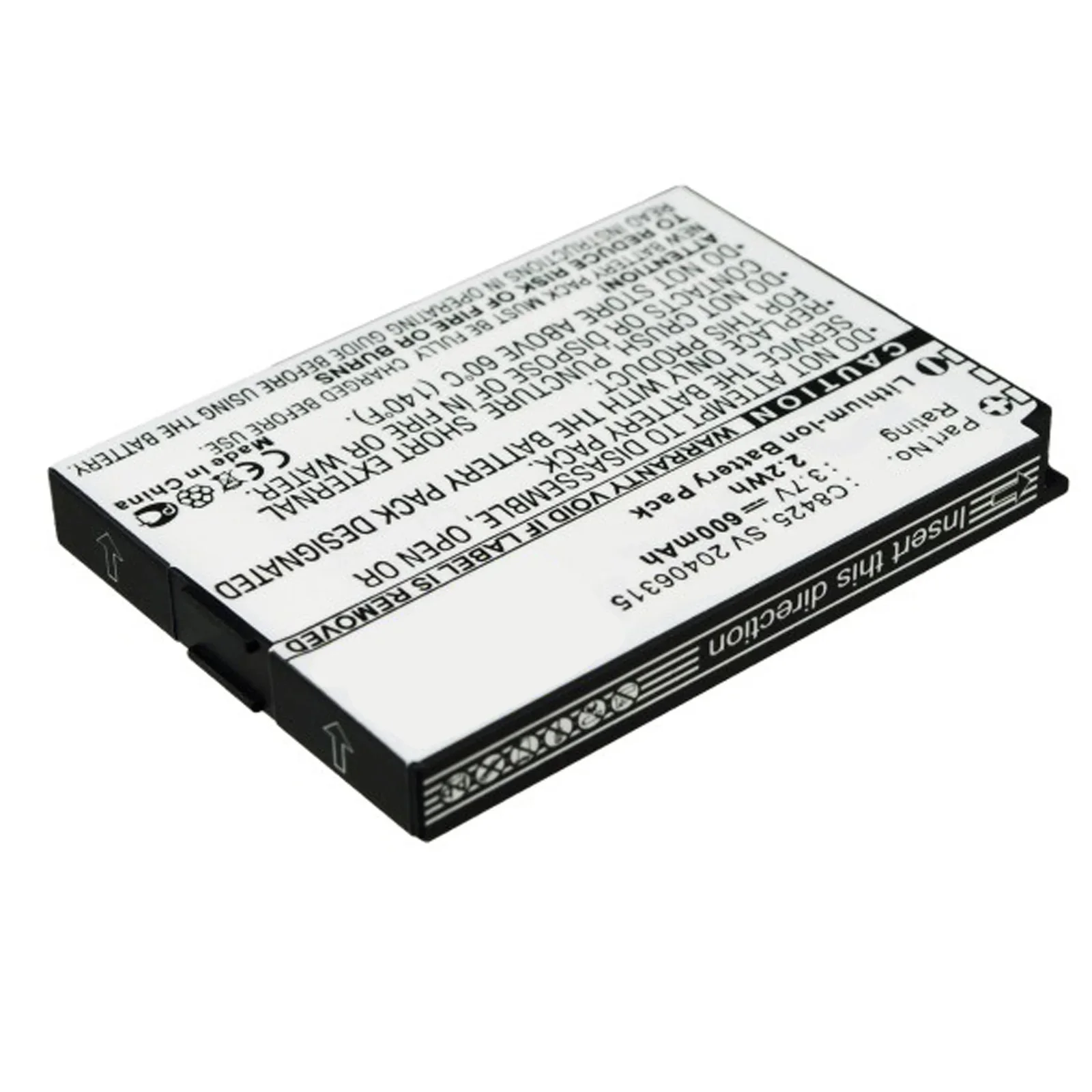 Batteries N Accessories BNA-WB-L434 Cordless Phones Battery - Li-Ion, 3.7V, 600 mAh, Ultra High Capacity Battery - Replacement for Swissvoice C8425 Battery