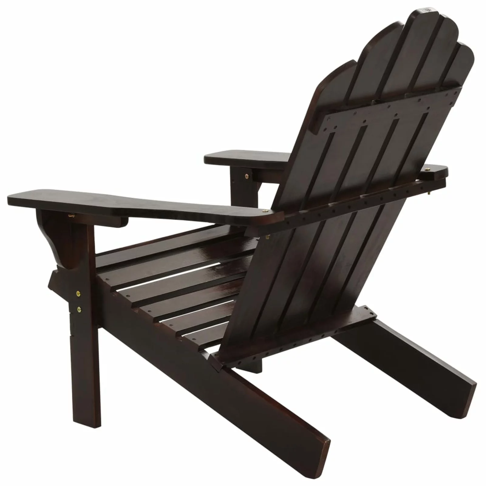 Walmeck Patio Chair Wood Brown