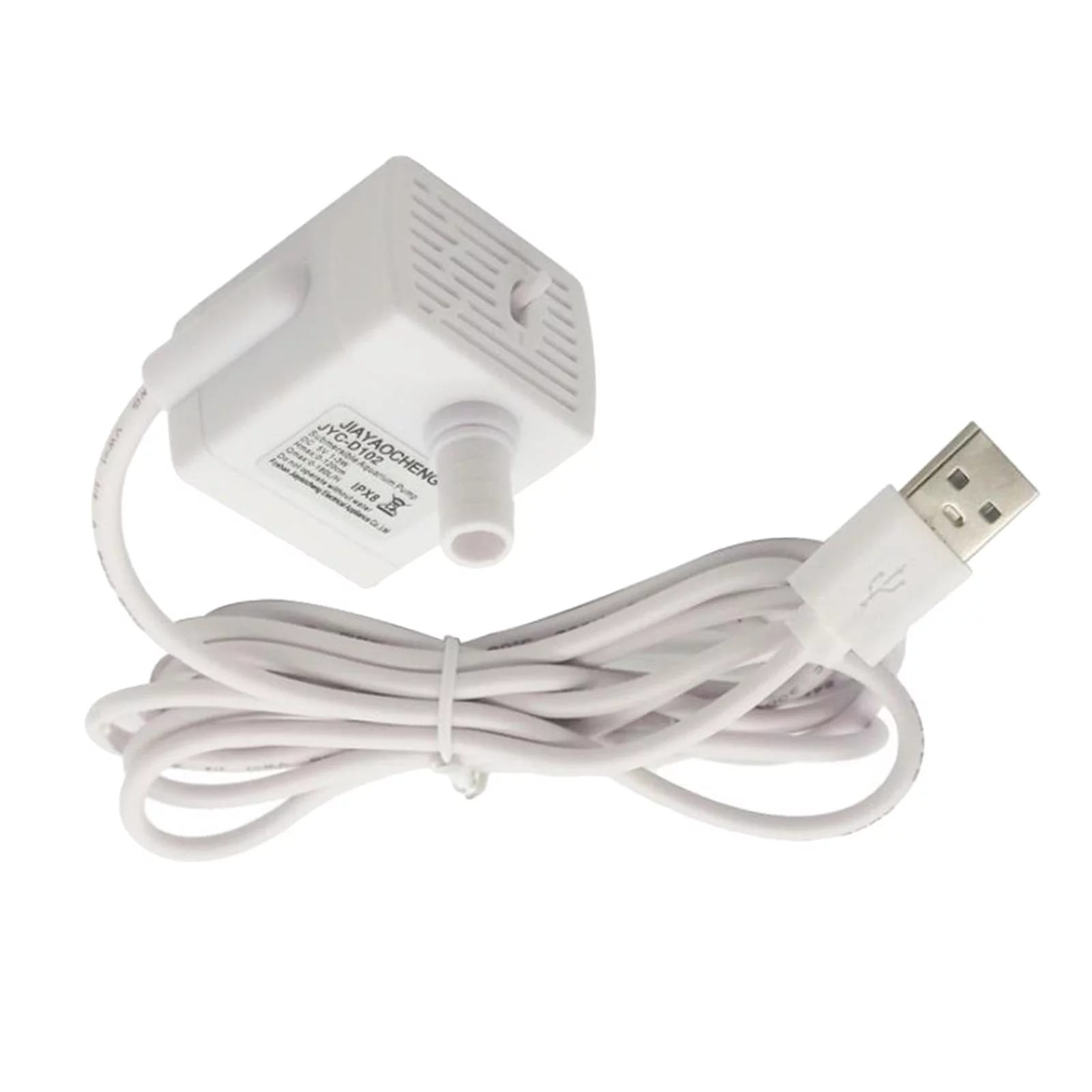 Cat Water Fountain Pump Adjustable Replacement USB Electric Quiet Water Pump