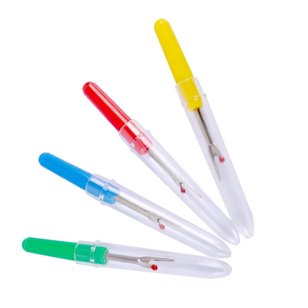 eZAKKA Seam Ripper in Sewing Plastic Handle Thread Stitch Tools,4 Big and 4 Small