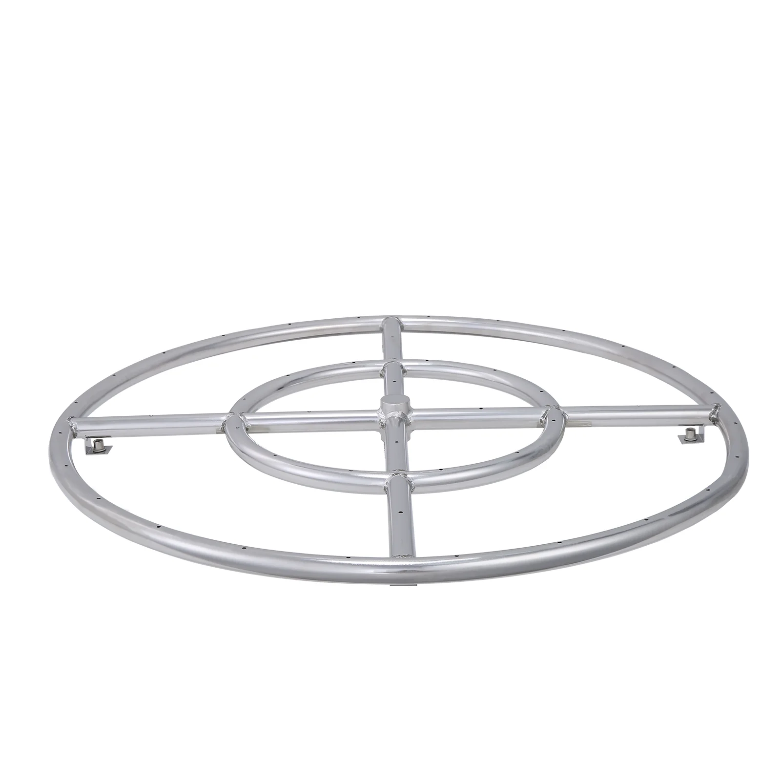 SKYSHALO Round Drop-in Fire Pit Pan 24