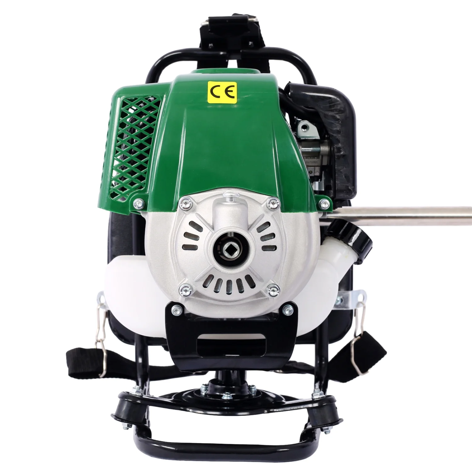 Multi-Functional 4 in 1 Backpack Trimming Tool System with Gas Pole Saw  Hedge Trimmer  Grass Trimmer  and Brush Cutter - EPA Compliant 31CC 4-stroke Garden Kit