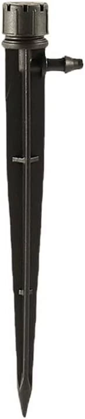 20PCS 100PCS 5 Spray Hole Irrigation Drippers Drip Emitters, Micro Spray Adjustable 360Degree Sprinkler Fits 1/4 lrrigation Tubing for GardenIrrigation (100pcs)