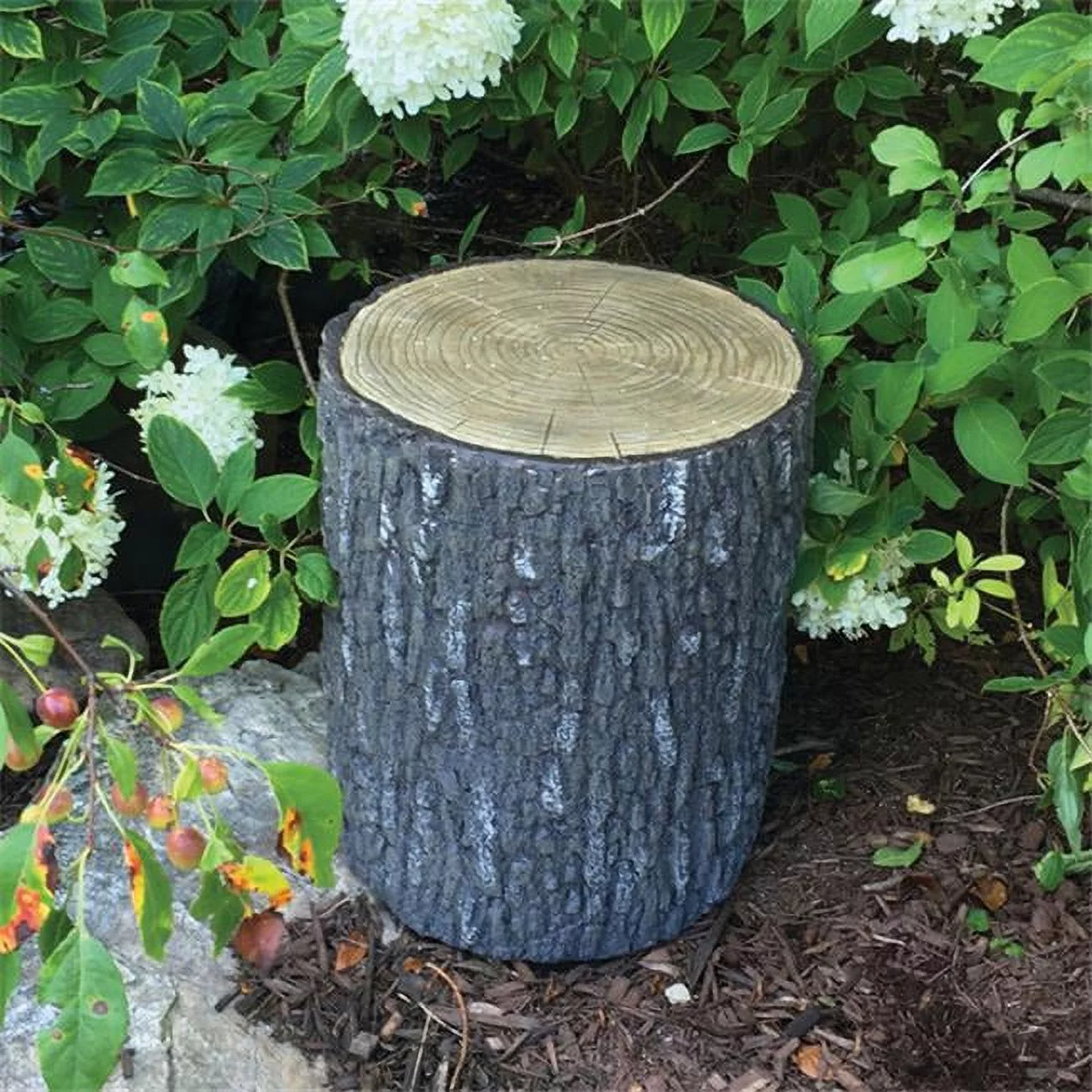 Aquascape 78259 Faux Wood Stump Cover for Yard Landscape & Garden