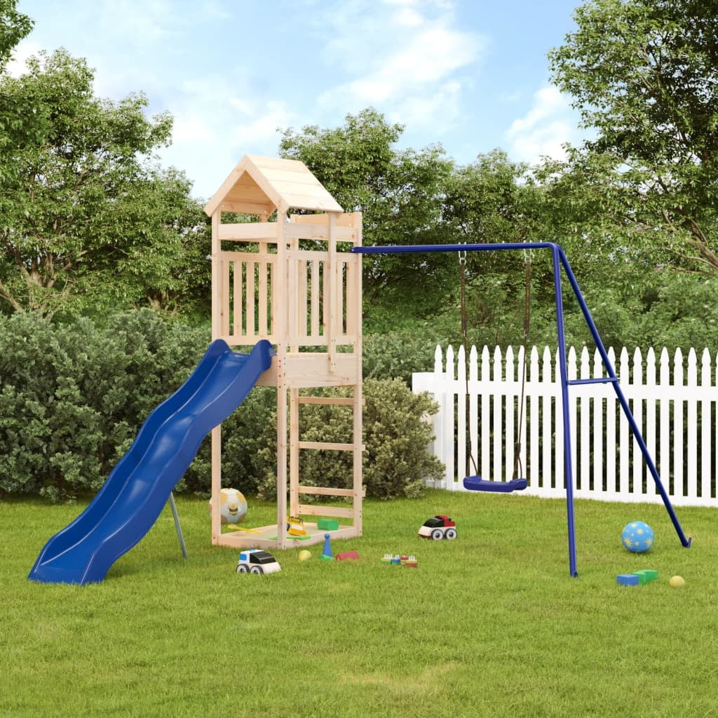 Anself Playset Solid Wood Pine