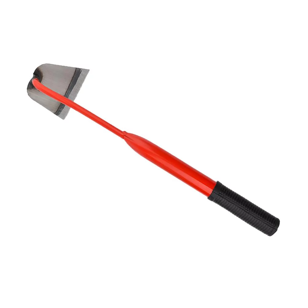 Goldmeet Hand Steel Hoe Garden Planting Hoe Portable Steel Weeding and Loosening Soil Tool Gardening Tool