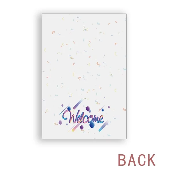 Saplings Insidious Small TV Face Original Welcome Back Greeting Cards Envelopes Blank