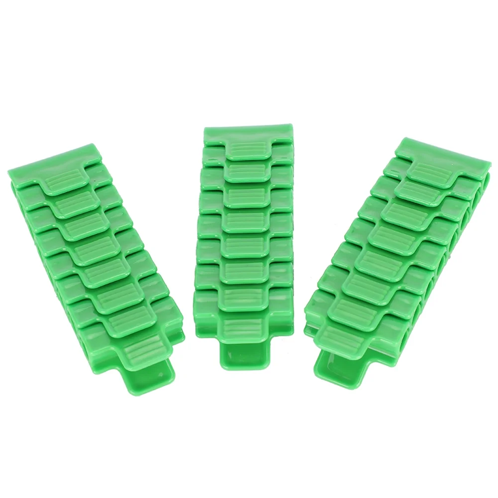 Aigid Film Clip, 24Pcs Plastic Greenhouse Film Clip Clamp Gardening Tool Greenhouse Accessories for 11mm Tube
