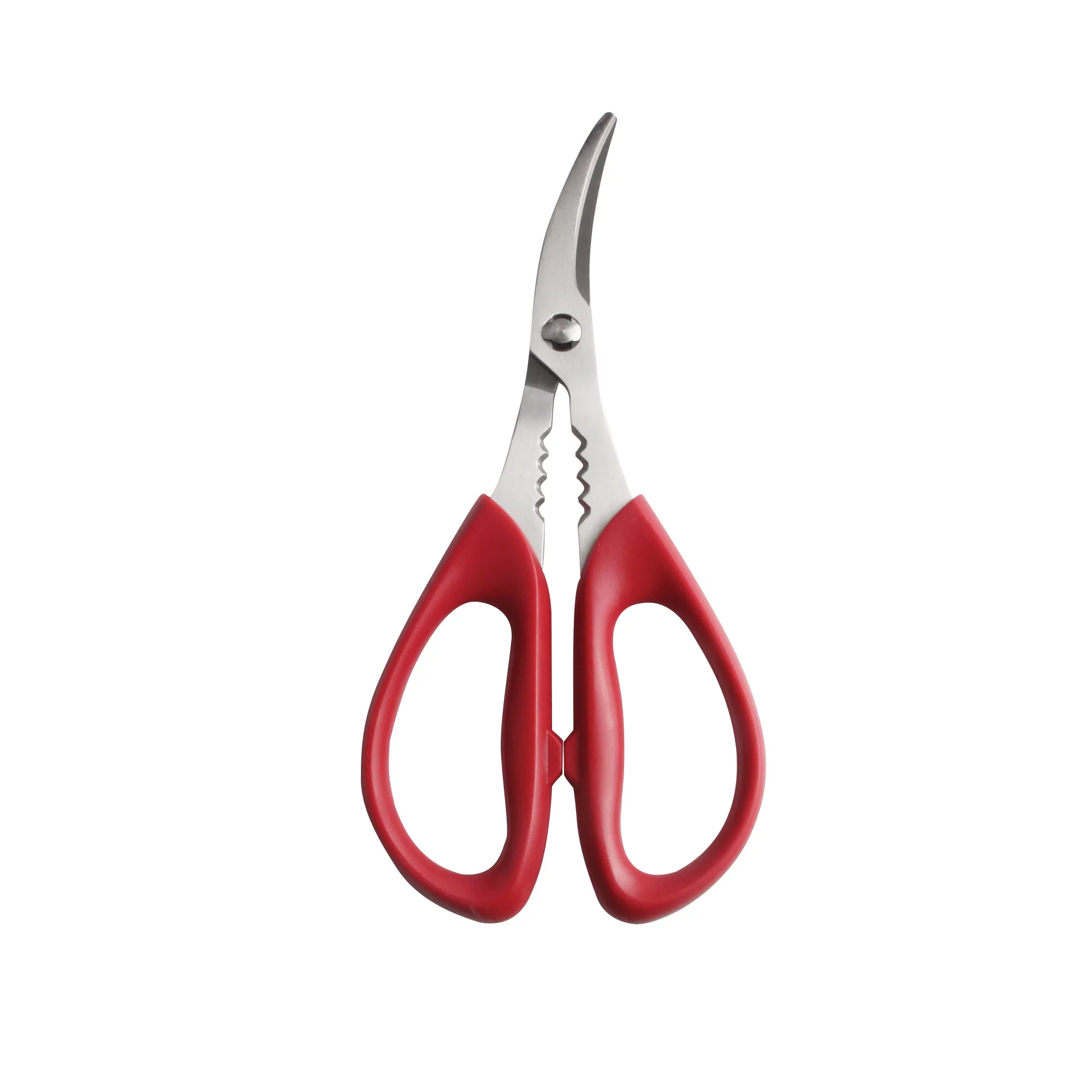 Maine Man Seafood Shears and Pick Set, 18/8 Stainless Steel and Silicone, 5-Piece Set